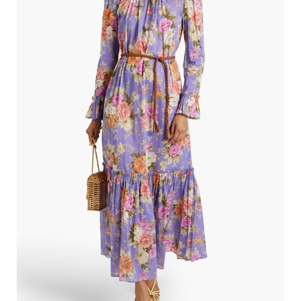 ZIMMERMANN size 1, Pattie floral maxi dress